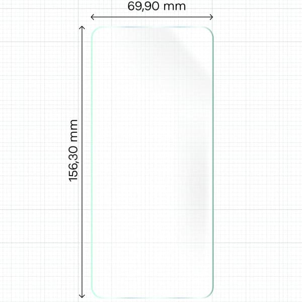 Bizon Glass Hydrogel Skärmskydd för Pixel 8 Pro, 2 st.
