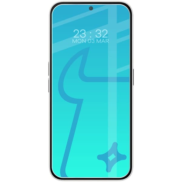 Bizon Glass Clear 2 härdat glas för Nothing Phone 2