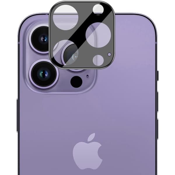 Bizon Glass-lins för iPhone 15 Pro / iPhone 15 Pro Max, 2 stycken