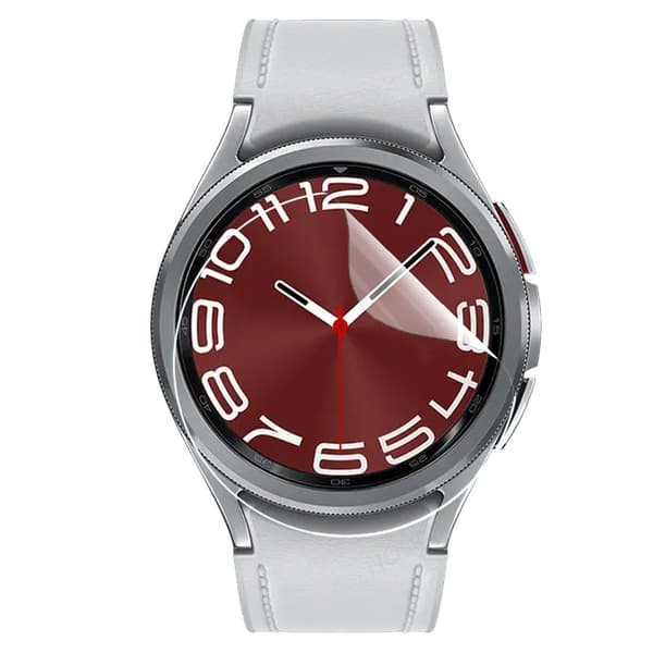 Bizon Glass Hydrogel skärmskydd för Galaxy Watch 6 Classic 43mm, 2 stycken (klocka)