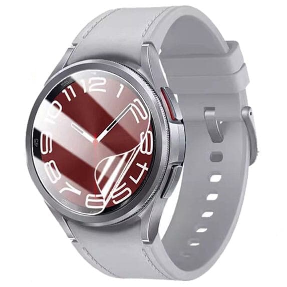 Bizon Glass Hydrogel skärmskydd för Galaxy Watch 6 Classic 43mm, 2 stycken (klocka)