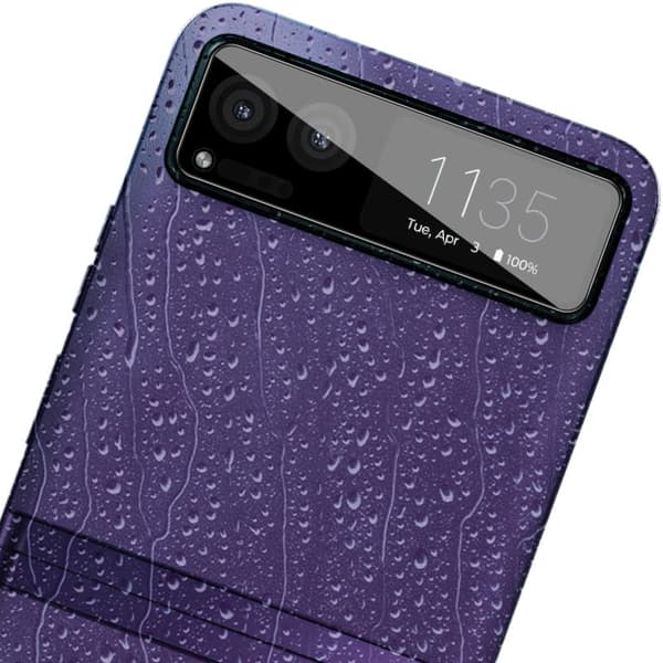 Bizon Glass-lins för Motorola Razr 40, 2 st.