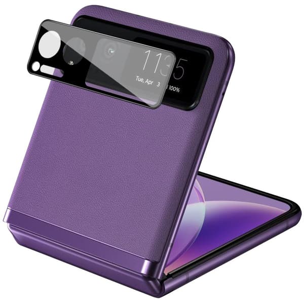 Bizon Glass-lins för Motorola Razr 40, 2 st.