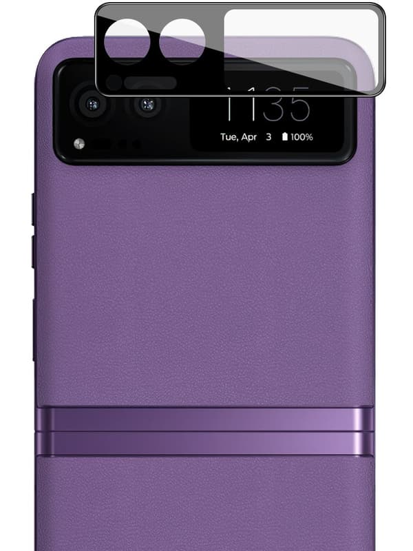 Bizon Glass-lins för Motorola Razr 40, 2 st.
