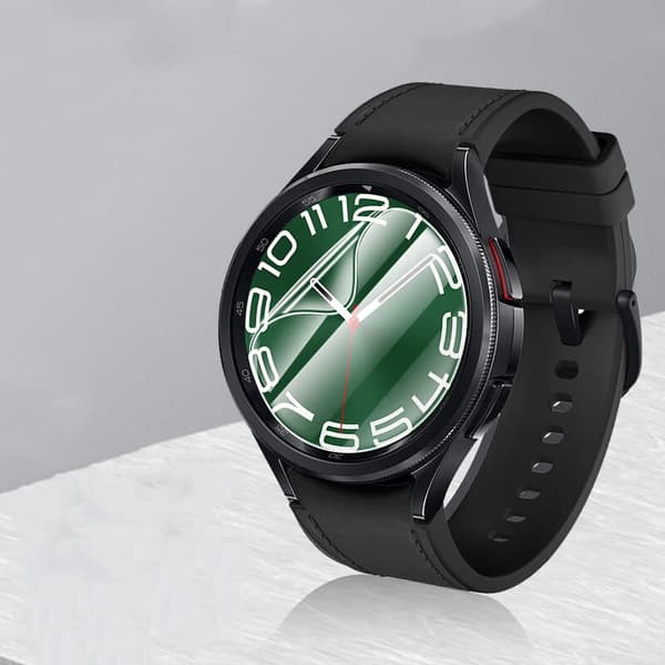 Bizon Glass Hydrogel Skärmskydd för Galaxy Watch 6 Classic 47mm, 2 stycken (klocka)