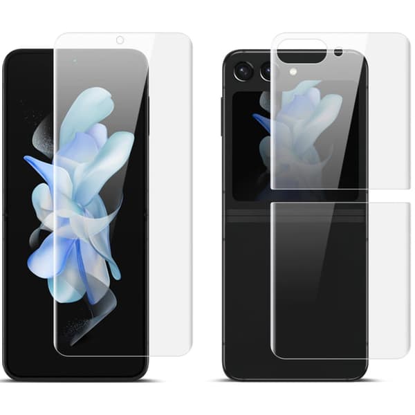 Hydrogelfilm för bak- och framsida Bizon Glass Hydrogel, Galaxy Z Flip5