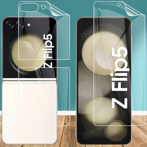 Hydrogelfilm för bak- och framsida Bizon Glass Hydrogel, Galaxy Z Flip5
