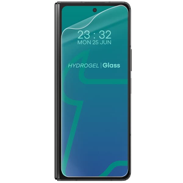 Hydrogelfilm för baksida, framsida och mitten av Bizon Glass Hydrogel, Galaxy Z Fold5