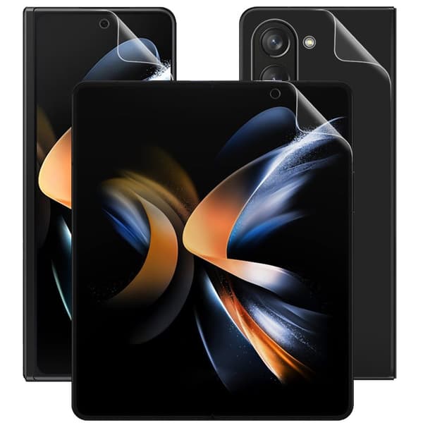 Hydrogelfilm för baksida, framsida och mitten av Bizon Glass Hydrogel, Galaxy Z Fold5