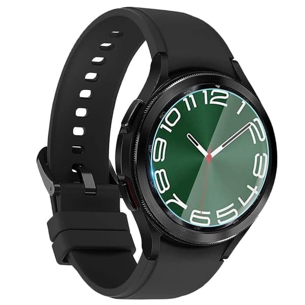 Bizon Glass kirkas karkaistu lasi Galaxy Watch 6 Classicille 47 mm