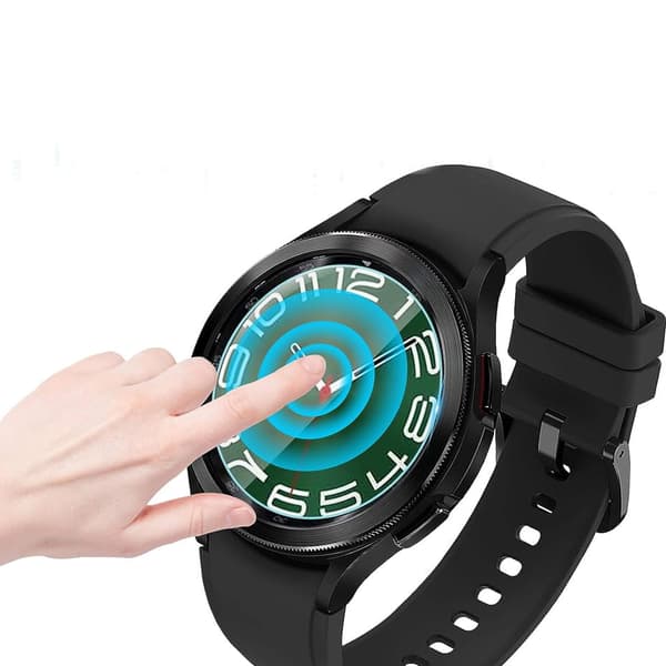 Bizon Glass kirkas karkaistu lasi Galaxy Watch 6 Classicille 47 mm