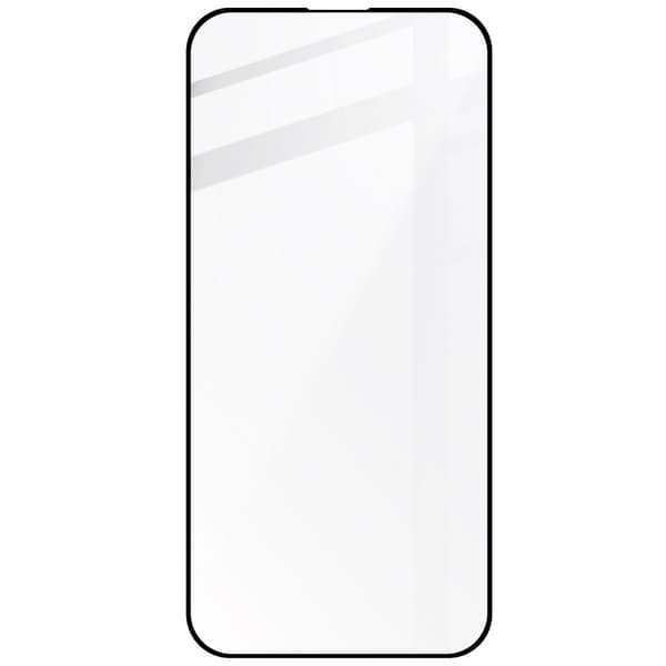 Bizon Glass Edge 2 Hærdet Glas til iPhone 15 Pro Max, Sort