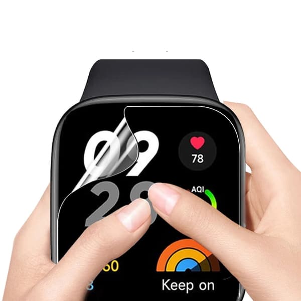 Bizon Glass Watch Hydrogel Skärmskydd för Redmi Watch 3 Active, 2 stycken (klocka)