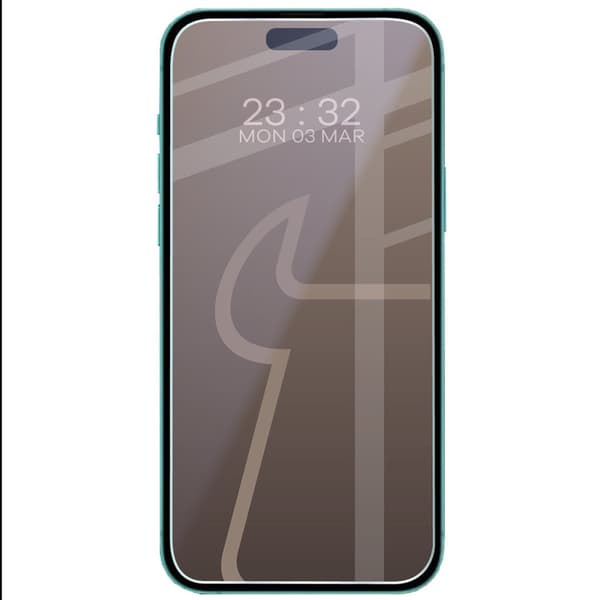 Bizon Glass Mule joustava hybridilasi iPhone 15 Plussalle