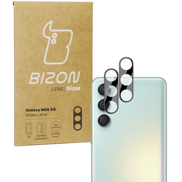 Bizon-lasilinssit Galaxy M55 5G:lle, 2 kpl