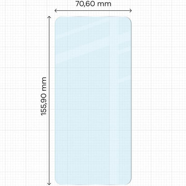 Bizon Glass Clear 2 Härdat Glas för Xiaomi Poco F6 Pro