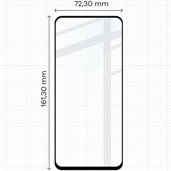 Bizon Glass Edge 2 Härdat Glas för Realme 12 5G/12x 5G