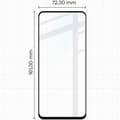 Miniatyrbild 2 av 4: Bizon Glass Edge 2 Härdat Glas för Realme 12 5G/12x 5G