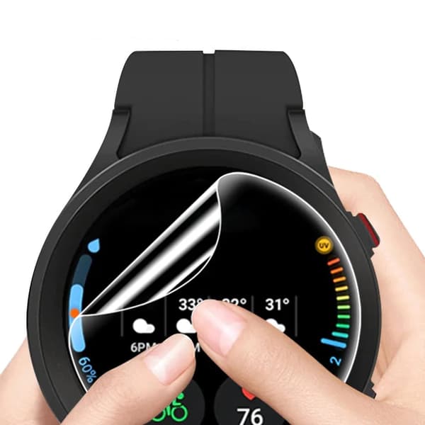 Bizon Glass Watch Hydrogel Skärmskydd för Galaxy Watch 5 Pro 45mm, 2 stycken