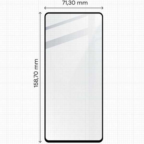 2x Glas + Kameraglas BIZON Edge 2-pack för Galaxy M55 5G