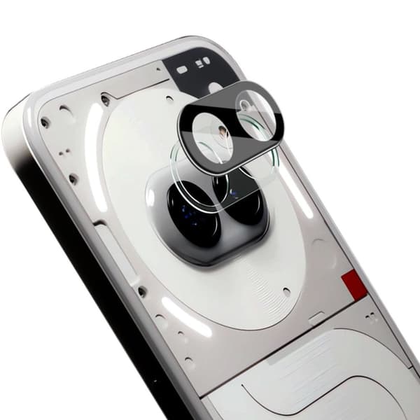 3x Glas + kameralins BIZON Clear 2-pack för Nothing Phone (2a)