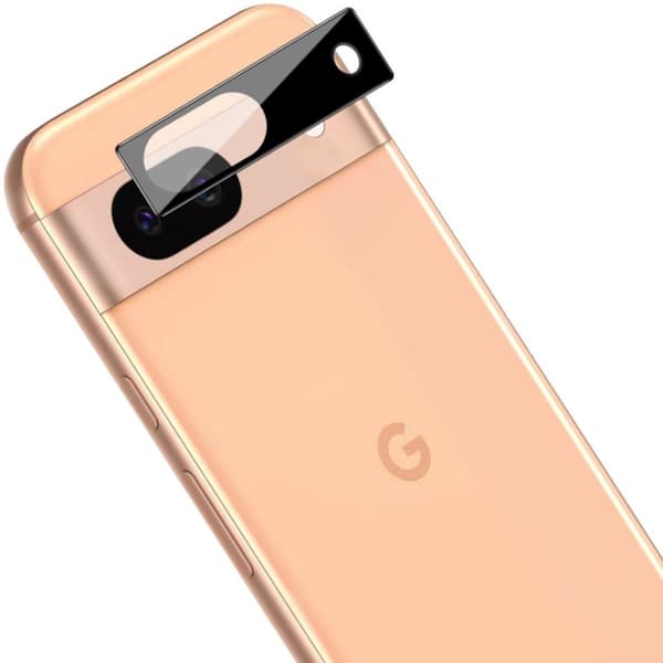 2x Glas + Kameraglas BIZON Edge 2-pack för Google Pixel 8a