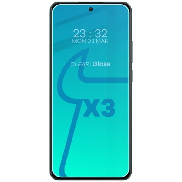 3x Glas + Kameraglas BIZON Clear 2-pack för Oppo Reno11 F 5G