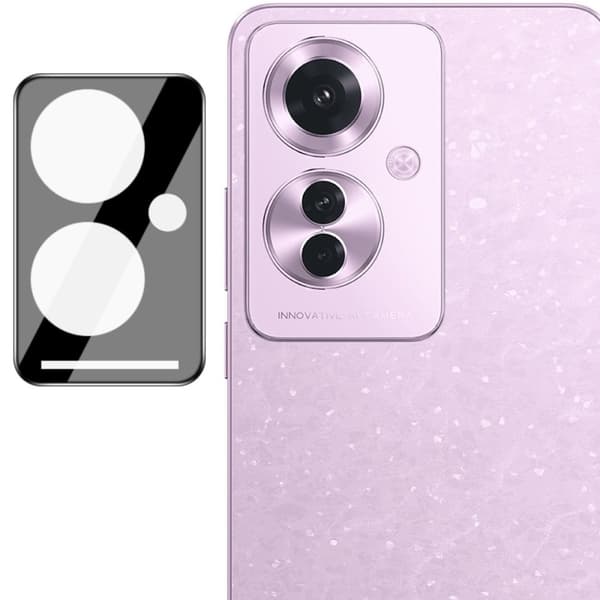 2x Glas + Kameraglas BIZON Edge 2-pack för Oppo Reno11 F 5G