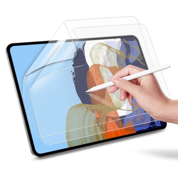 Bizon Film Tab Papirus pappersimitationsfolie för iPad Air 13"" 2025 / 2024, 2 stycken