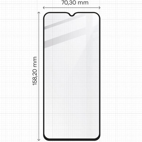 2x Glas + Kameraglas BIZON Edge 2-pak til Oppo A38 4G