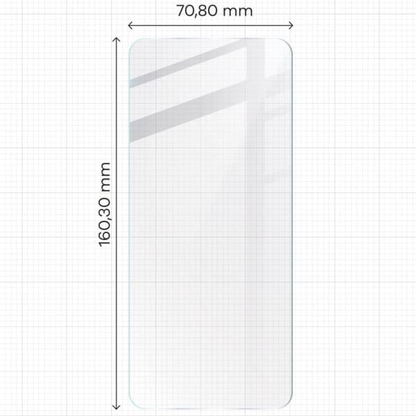 Bizon Glass Clear 2 härdat glas för Xiaomi Redmi 13 4G