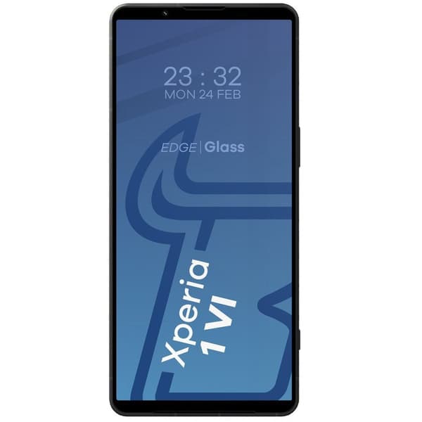 2x Lasi + Kameralasi BIZON Edge 2 Pakkaus Sony Xperia 1 VI:lle