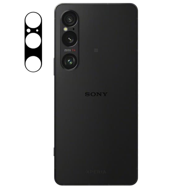 2x Lasi + Kameralasi BIZON Edge 2 Pakkaus Sony Xperia 1 VI:lle