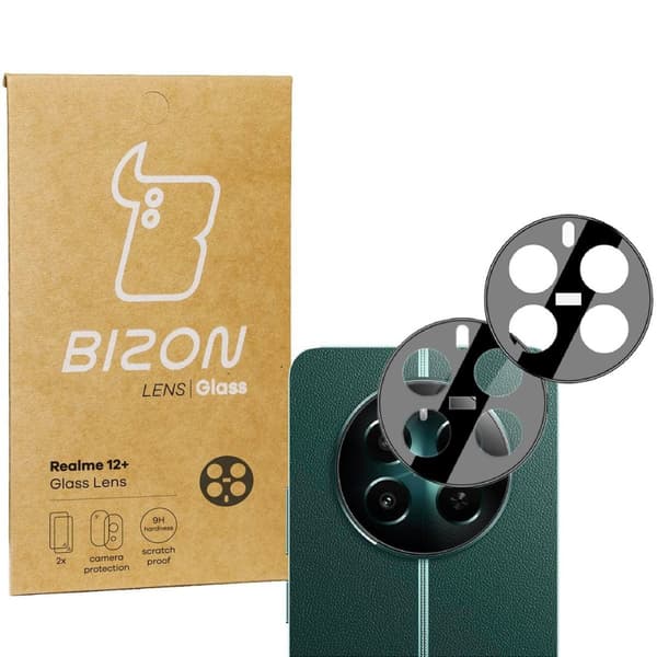 Bizon Glass Linse til Realme 12+, 2 stk.