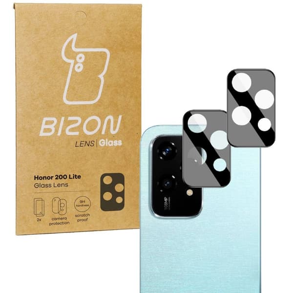 Bizon Glass-lins för Honor 200 Lite, 2 stycken