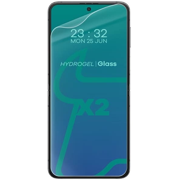 Hydrogelfilm för bak- och framsida Bizon Glass Hydrogel Set, Galaxy Z Flip 6