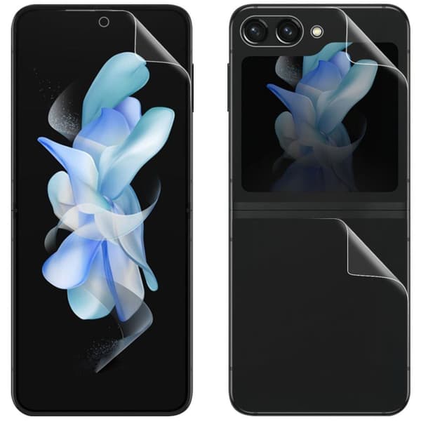 Hydrogelfilm för bak- och framsida Bizon Glass Hydrogel Set, Galaxy Z Flip 6