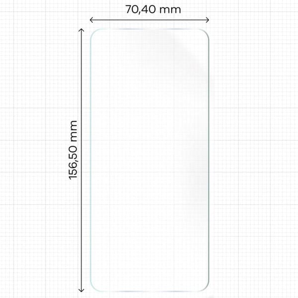 Bizon Glass Hydrogel Frontskærmbeskytter til Motorola Moto G85 5G, 2 stk.