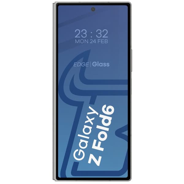 Bizon Glass Edge 2 Härdat Glas för Galaxy Z Fold6, Svart Ram
