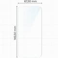 Miniatyrbild 2 av 4: Bizon Glass Clear 2 härdat glas för iPhone 16 Pro