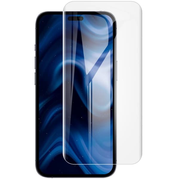 Bizon Glass Hydrogel Skärmskydd till iPhone 16 Pro, 2 st