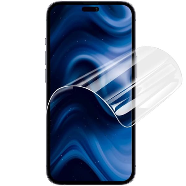 Bizon Glass Hydrogel Skärmskydd till iPhone 16 Pro, 2 st