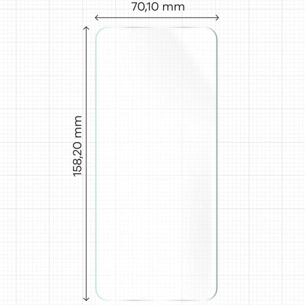 Bizon Lasinen Hydrogeeli Näytönsuoja Realme 12 4G:lle, 2 kpl