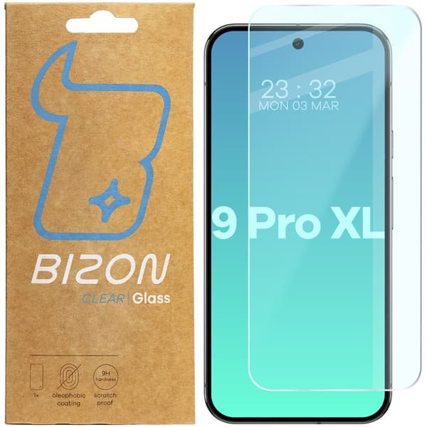 Bizon Glass Clear 2 Härdat Glas för Google Pixel 9 Pro XL