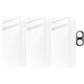 Pikkukuva 5 / 6: 3x karkaistu lasi + kameralasi Bizon Clear 2 pakkaus iPhone 16 Plussalle