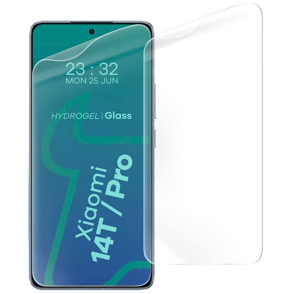 Hydrogelfilm för Bizon Glass Hydrogel framskärm för Xiaomi 14T/14T Pro, 2 stycken