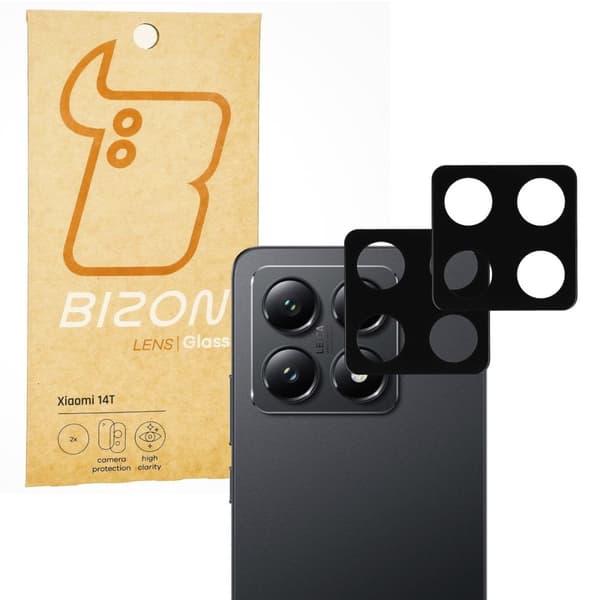 Bizon Glaslinse til Xiaomi 14T, 2 stk.