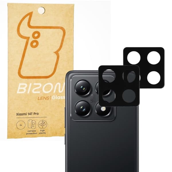 Bizon Glaslinse til Xiaomi 14T Pro, 2 stk.