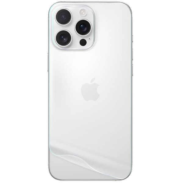 Bizon Glass Hydrogel Bakfilm för iPhone 16 Pro Max, 2 stycken