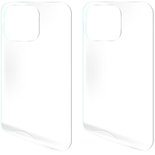 Bizon Glass Hydrogel Bakfilm för iPhone 16 Pro Max, 2 stycken